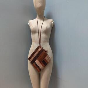 Palizzio Vintage Snakeskin Purse